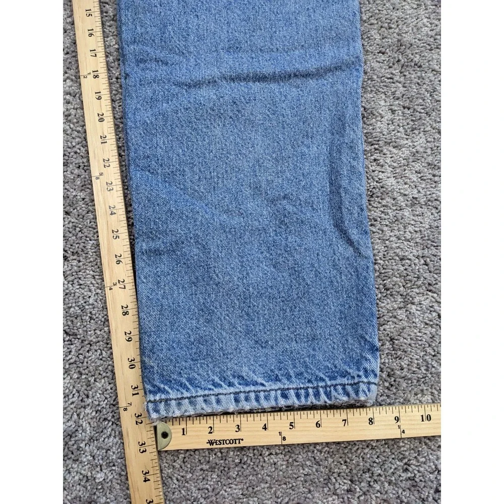 Vintage LL Bean Jeans‎ Mens 37X32 Fleece Lined Denim blue jeans